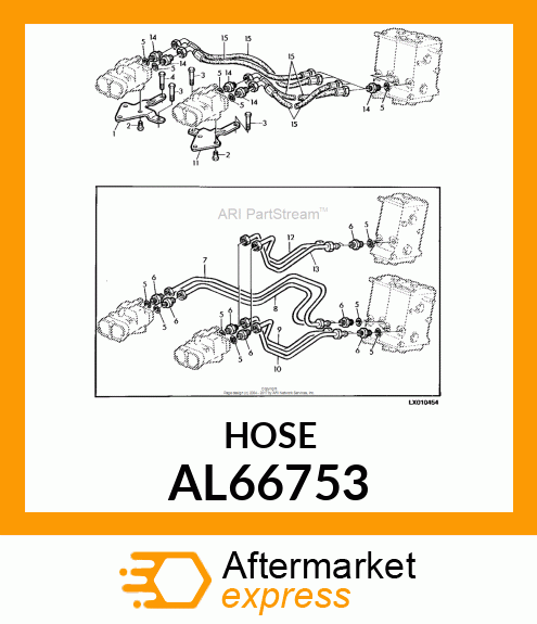 HOSE, HYDR AL66753