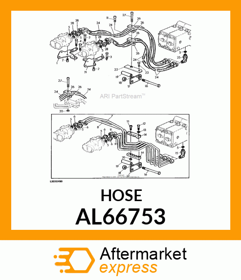 HOSE, HYDR AL66753