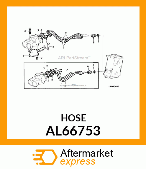 HOSE, HYDR AL66753