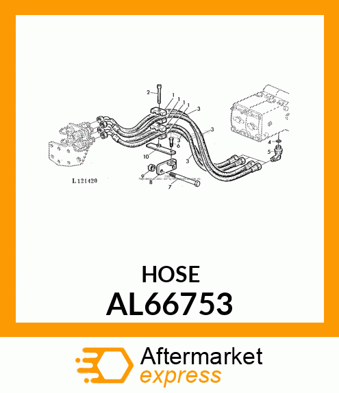 HOSE, HYDR AL66753