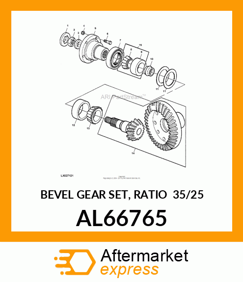 Gear AL66765