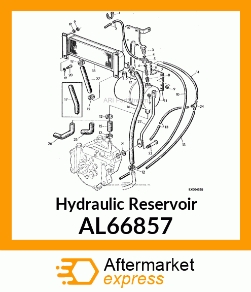 Hydraulic Reservoir AL66857