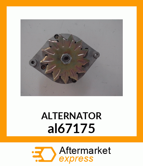 ALTERNATOR, 14V,55A al67175