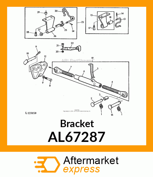 Bracket AL67287