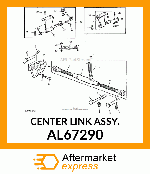 CENTER LINK ASSY. AL67290