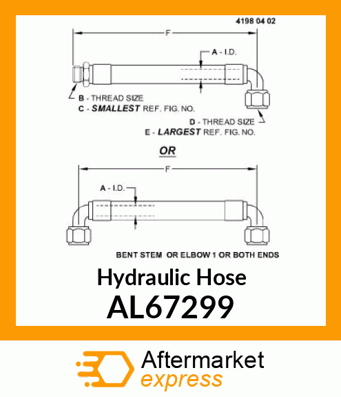 Hydraulic Hose AL67299