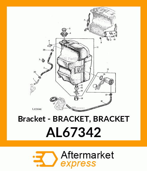 Bracket AL67342