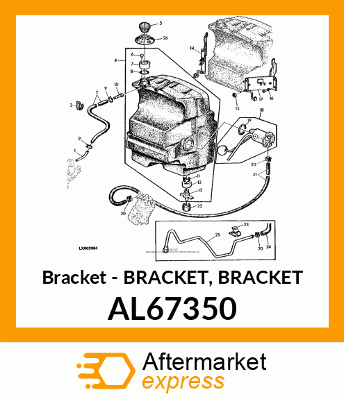 Bracket AL67350