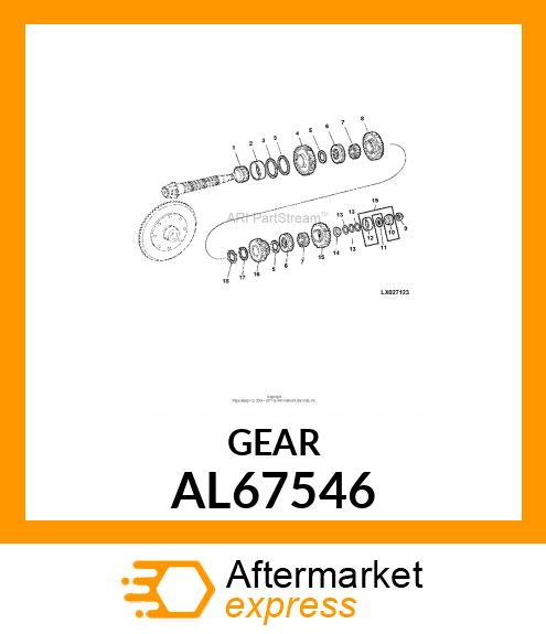 Gear AL67546