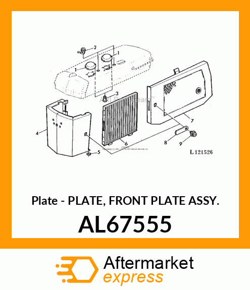 Plate AL67555