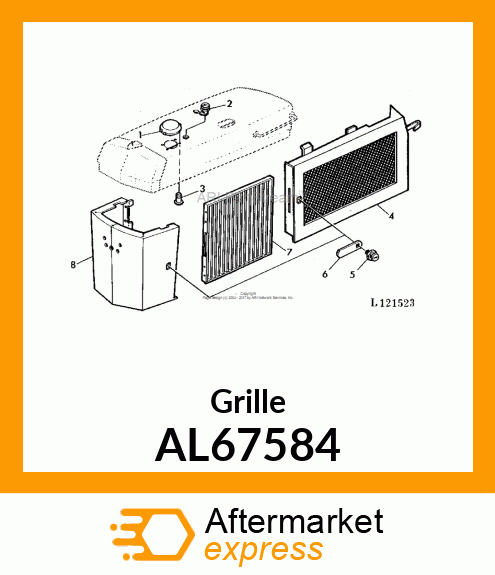 Grille AL67584