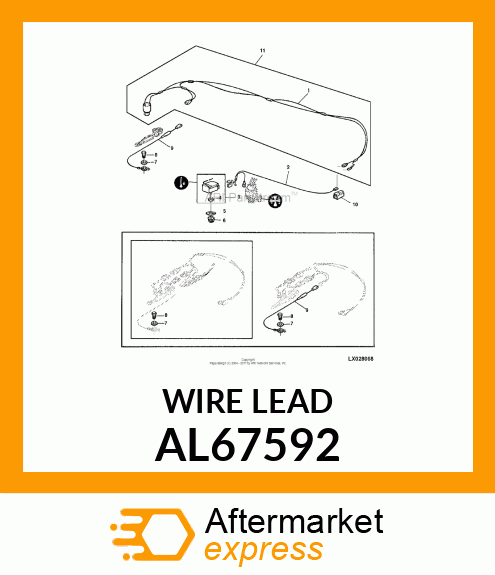 Wiring Lead AL67592