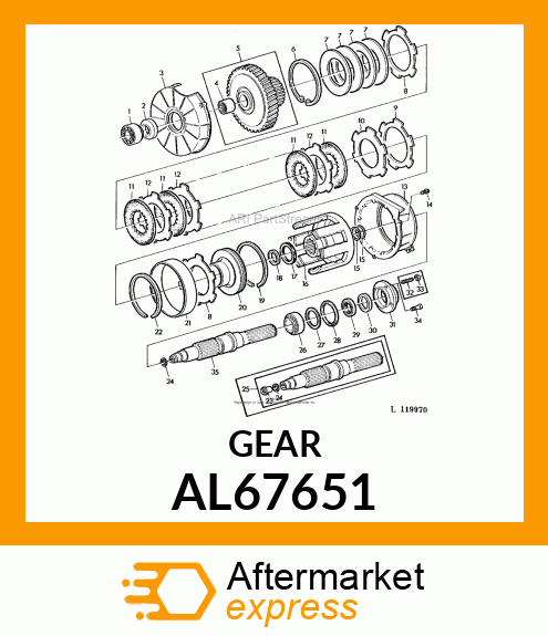 GEAR AL67651