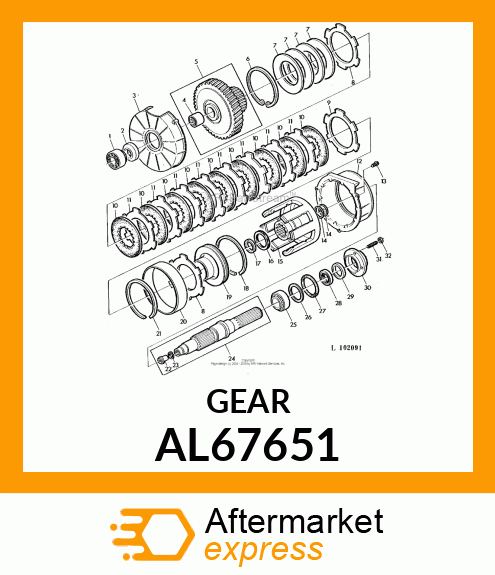 GEAR AL67651