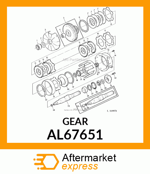 GEAR AL67651