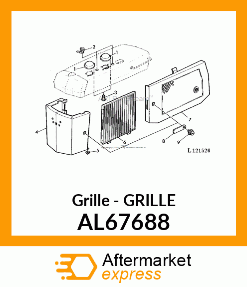 Grille AL67688