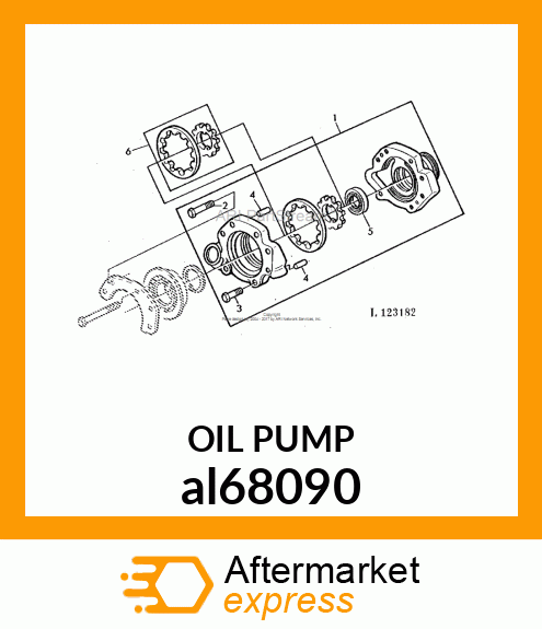 OIL PUMP al68090