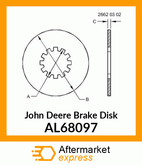 BRAKE DISK, BRAKE DISK AL68097