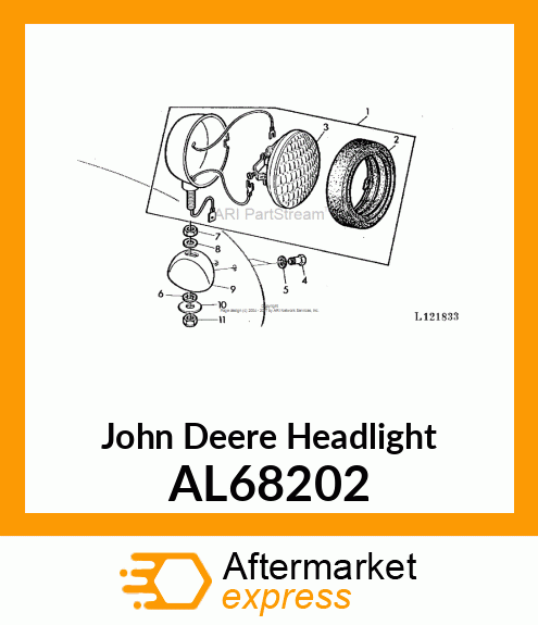 HEADLIGHT AL68202