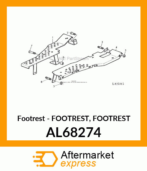 Footrest AL68274