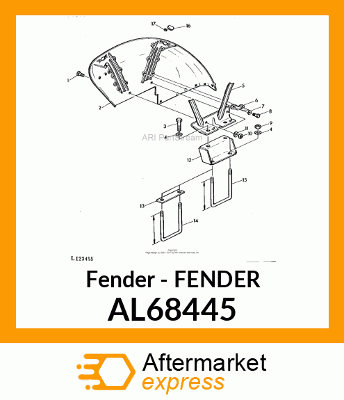 Fender - FENDER AL68445