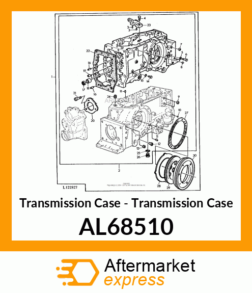 Transmission Case - Transmission Case AL68510