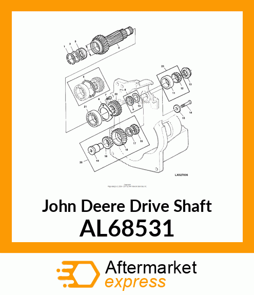 DRIVE SHAFT AL68531