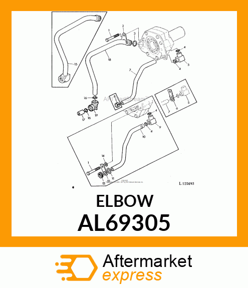 ELBOW FITTING AL69305