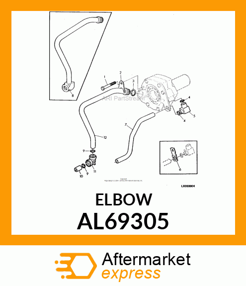 ELBOW FITTING AL69305