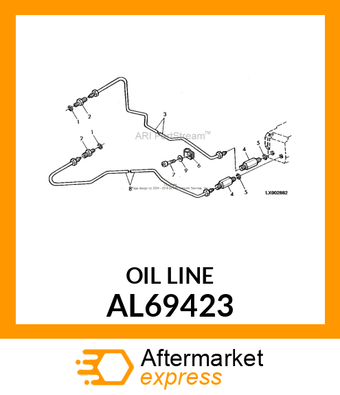 OIL LINE AL69423