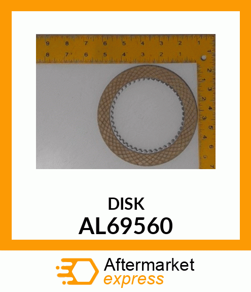 DISK WITH INNER SPLINE AL69560