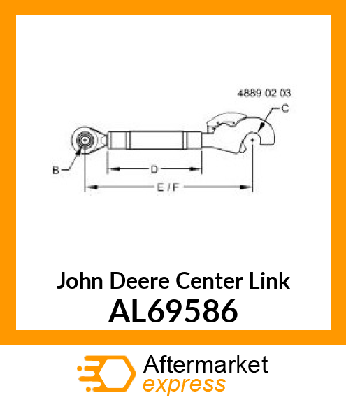 CENTER LINK AL69586