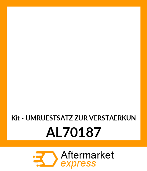 Kit - UMRUESTSATZ ZUR VERSTAERKUN AL70187