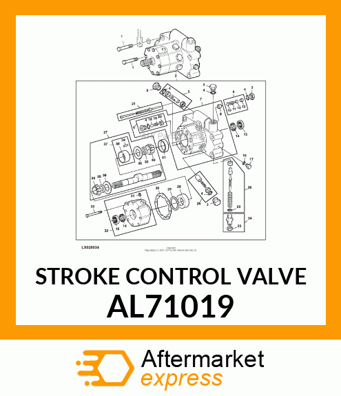 STROKE CONTROL VALVE AL71019