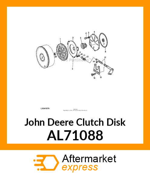 CLUTCH DISC AL71088