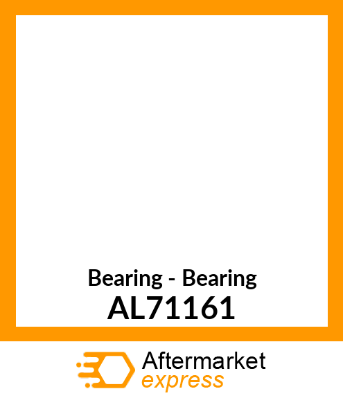 Bearing - Bearing AL71161