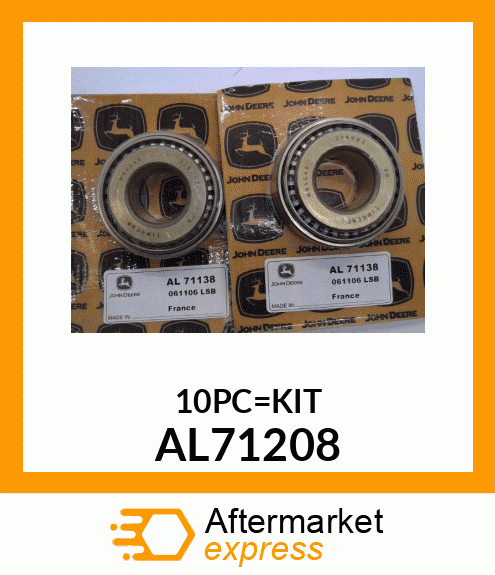 BEARING SERVICE KIT FOR MFWD AL71208