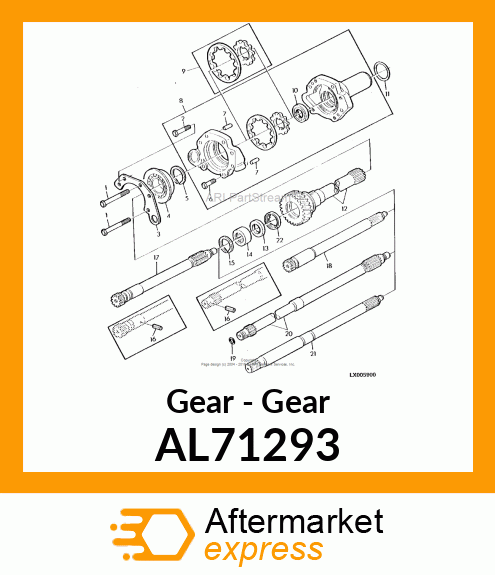 Gear - Gear AL71293