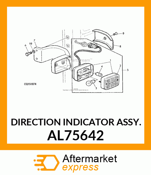 DIRECTION INDICATOR ASSY. AL75642