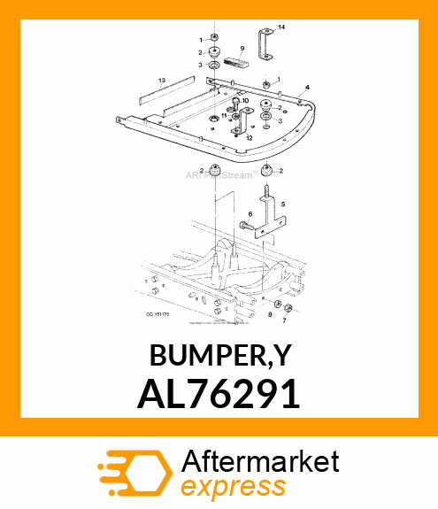 BUMPER,Y AL76291