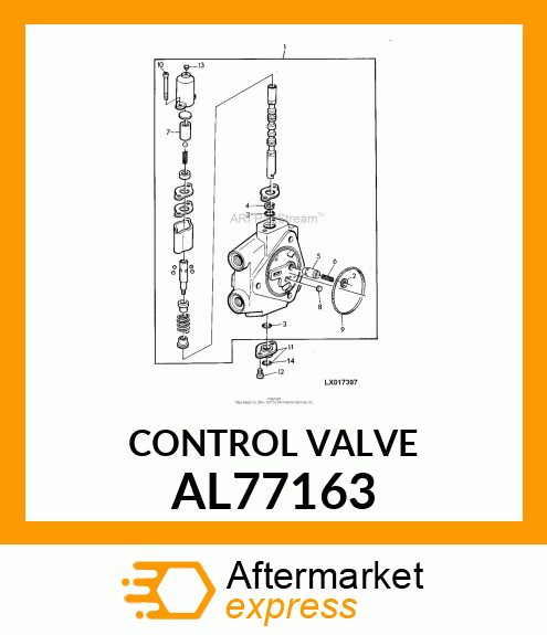 VALVE,SELECTIVE CONTROL 101 SERIES AL77163