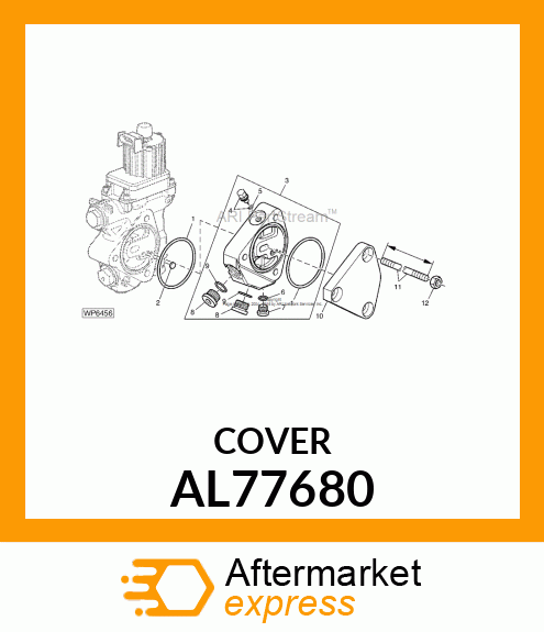 COVER, END, ASSEMBLY, RH AL77680