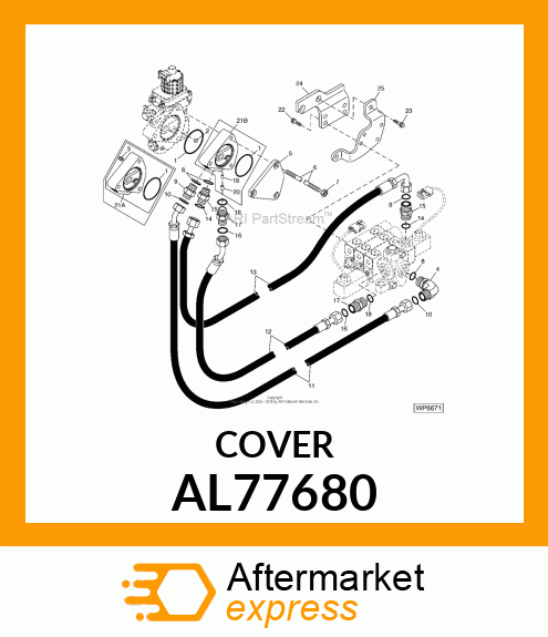 COVER, END, ASSEMBLY, RH AL77680