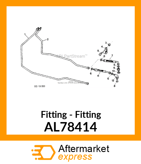 Fitting - Fitting AL78414