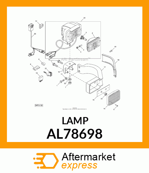 LAMP AL78698