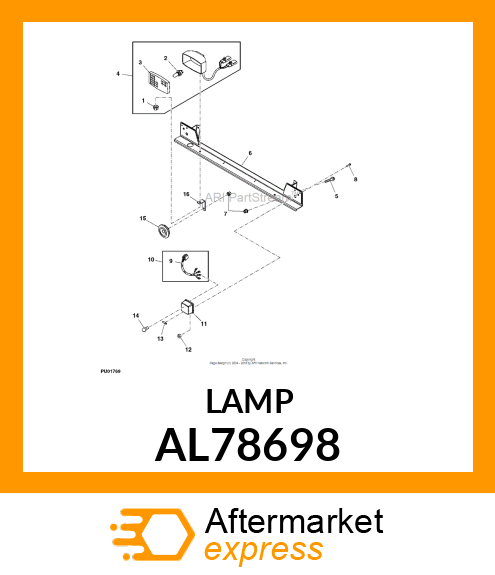 LAMP AL78698