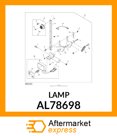 LAMP AL78698