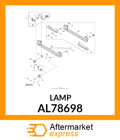 LAMP AL78698