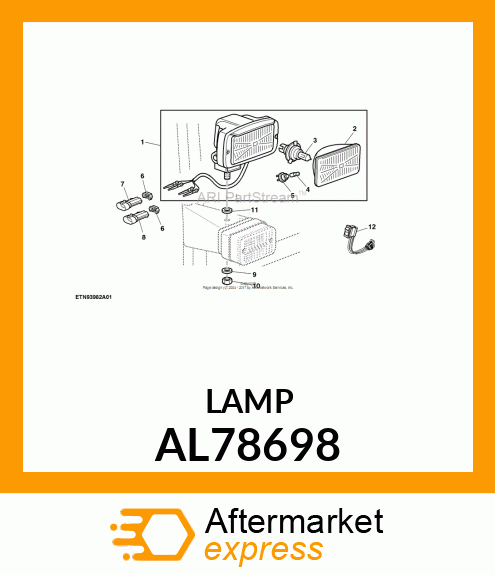 LAMP AL78698