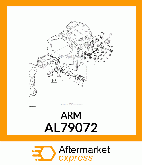 SUPPORT, PARK SUPPORT ASSY. AL79072